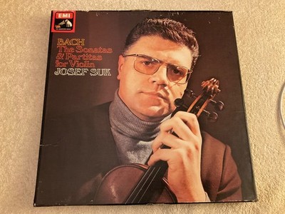 J.S. Bach - The Sonatas & Partitas - Josef Suk, violin) (3 Lp s) (Import) (Mint)