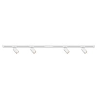 Briloner Schienensystem Rail Starterset 4X GU10 Spots Schwenkbar Erweiterbar