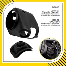 Upper & Lower Steering Column Cover + Shroud Shifter Boot For GMC Chevy Cadillac