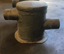 Centek Industries Marine Wet Exhaust Muffler 6” in and 6” out