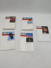 2017 Toyota Highlander Owners Manual set with navigation and free shipping