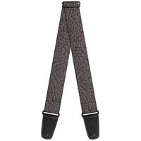 Guitar Strap - Elephant Crackle Grays (Us Import) Acc Neu