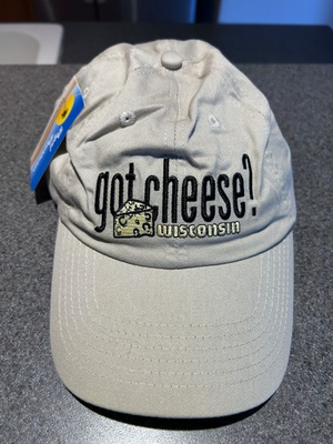 #ad #ad NWT quot;Got Cheese? Wisconsinquot; Cap One SZ Royal Resortwear $17.99