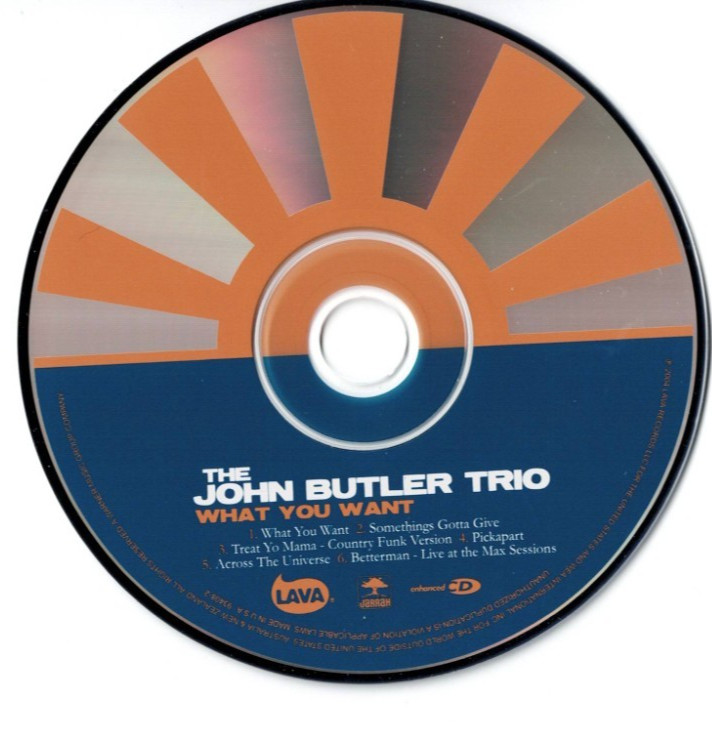 The John Butler Trio – What You Want (2001 Lava, CD EP)