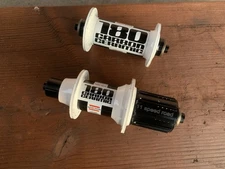 DT Swiss 180 Carbon Ceramic Road Bike  Front and Rear Hubs 11 Spd  F-18H  R- 24H