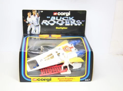 Corgi 647 Buck Rogers Starfighter In Original Box - Very Near Mint Vintage