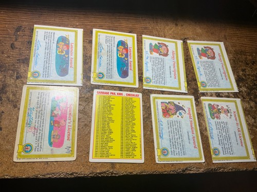 ***GPK garbage pail kids 1985 series 1 set 60/82 USA cards***all different*** - Picture 2 of 19