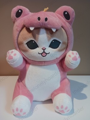 Mofusand Kaiju Nyan Big Pink Monster Cat 9.8'' Plush Taito New NWT US Seller
