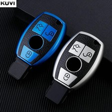 For Mercedes Benz 3 Button Remote Key Fob Cover Case Shell Leather Tpu 4 Color