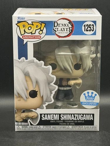 Funko Pop Demon Slayer Sanemi Shinazugawa #1253 Funko Shop EXCLUSIVE W/Protector