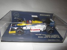 PMA Minichamps 1/43 Williams FW10 Honda 1985 European GP Winner #5 Nigel Mansell