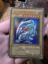 Yu-Gi-Oh Blue-Eyes White Dragon SDK-001 Ultra Rare Heavily Played HP