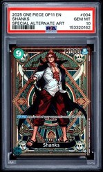 Shanks ST16-004 SP A Fist of Divine Speed - One Piece Card Game