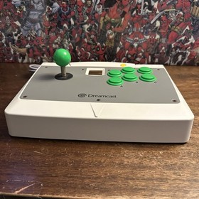 SEGA Dreamcast HKT-7300 Arcade Stick Controller - Tested - US Seller - Authentic