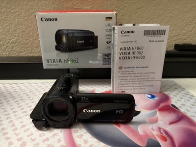 Canon VIXIA HF R62 Full HD 1080p 60fps Camcorder Black 32x 