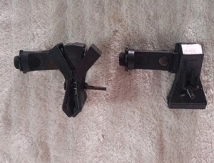 2 Drum Instrument Spring Load Mic Clip W/ Lock Bolt