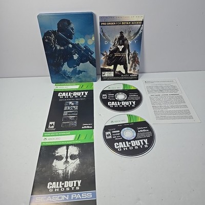 Call of Duty: Ghosts Hardened Edition Steelbook (Xbox 360) CIB Complete No Codes