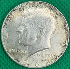 1967 P Silver Kennedy Half Dollar BU  40% Silver (701c)