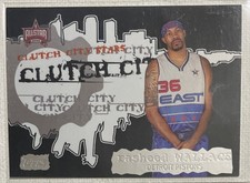 2006-07 Topps Basketball Rasheed Wallace Clutch City Stars Insert Card #CCS8