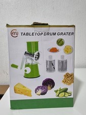Table Top Drum Gayer, Rotary Cheese Grater, Interchangable