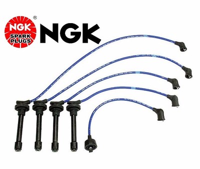 NGK High Performance Superior Resistor Spark Plug Ignition Wire Set - HE65