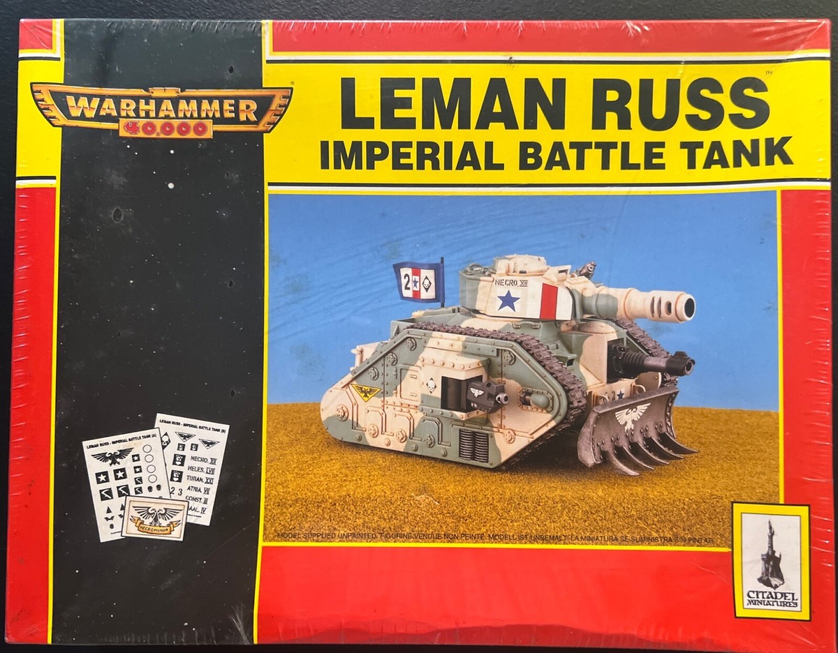 Warhammer 40K Leman Russ Imperial Battle Tank (1994) Sealed