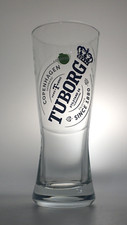 Tuborg Beer Bier Bierpokal Bierglas 0,3l Copenhagen Denmark since 1880 Neu