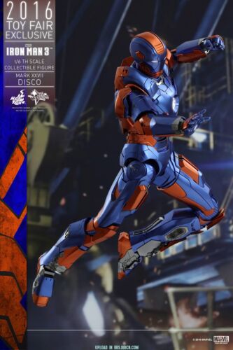 All-New Hot Toys 1/6 MMS371 Iron Man 3 Mark 27 Disco - Picture 6 of 12
