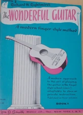 Richard Rightmire Wonderful Guitar Modern Finger Style Method Bk 3 Unmarked