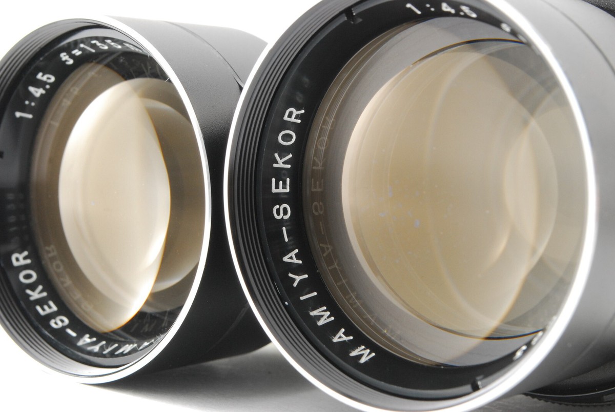 Blue Dot [Near MINT-] MAMIYA Sekor 135mm F4.5 Lens TLR for