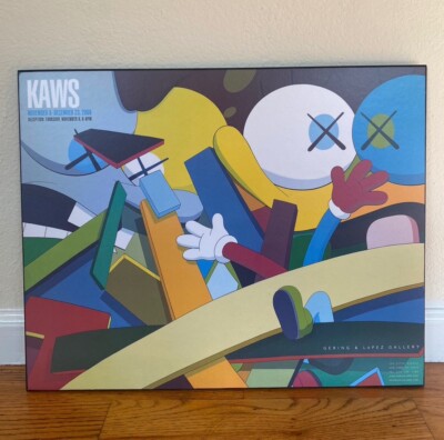 2008 KAWS Exhibition Poster Gering & Lopez 18 X 22.5 | eBay