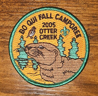 Mid Iowa Council Bo Qui District 2005 Otter Creek Fall Camporee BSA Patch
