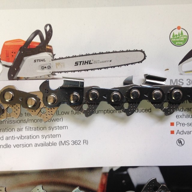 Forester Carbide Chainsaw Chain 3/805072 With Diamond Files Stihl