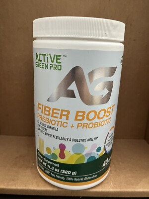 Active Green Pro Fiber Boost Prebiotic And Probiotic Exp 10/2026