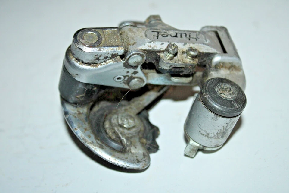 Huret Allvit 复古后变速器 中号 Reach 5/6 银色 旅游 美国托运人 — 第 4/4 张图片