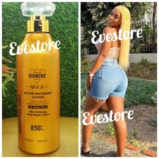 Smooth Diamond Paris Gold Acne Touch Spot Whitening Body Lotion 500ml