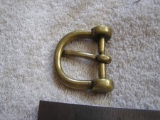 Vintage Belt Buckle marked "CK"