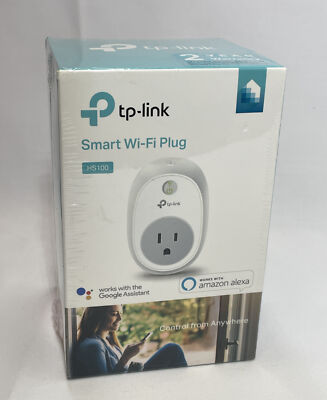 TP-LINK HS100 Smart WiFi Plug for Amazon Alexa & Google (Brand New)