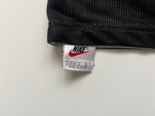 JORDAN NIKE MESH JERSEY VINTAGE 90S BLACK RARE TANK TOP STREETWEAR SIZE L OG - Picture 4 of 6