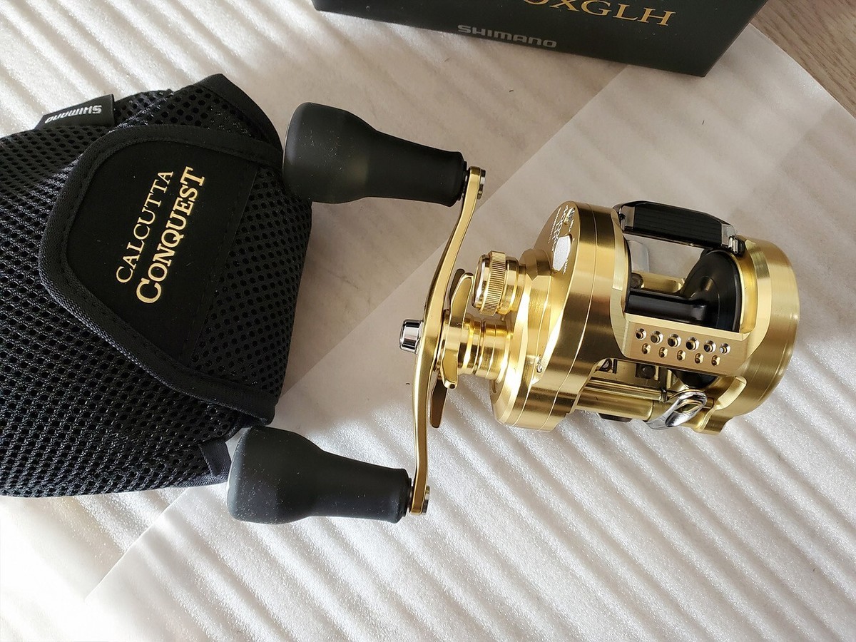 Shimano 23 Calcutta Conquest MD 7.5:1 Baitcast Reel - Gold