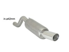 Ragazzon Sportivo Acciaio Inox Silenziatore Opel Corsa D 1.2l 1x90mm Scapin