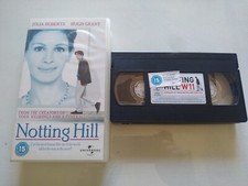 Notting Hill Julia Roberts Hugh Grant - VHS Tape English Am