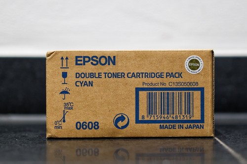 Toner Epson C9300 - cyan - S050608 - double pack - neuf et emballage d'origine - Photo 2/6