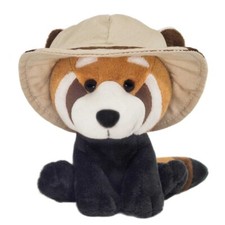 Fiesta Safari Friends - 5" Red Panda wearing a hat Plush