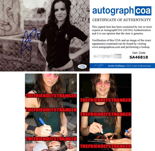 JULIETTE LEWIS podpisany autograf 8X10 ZDJĘCIE c PROOF Natural Born Killers ACOA - Zdjęcie 1 z 5