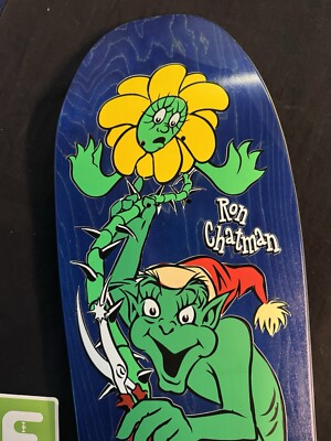 RARE World Industries PrimeWood Ron Chatman Gremlin Blue