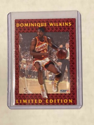 1992 Fleer Dominique Wilkins Limited Edition Basketball Card #5 Atlanta Hawks | eBay 1992 Fleer Dominique Wilkins Limited Edition Basketball Card #5 Atlanta Hawks | eBay