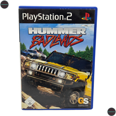 Hummer Badlands Playstation PS2 Spiel PAL CIB Global Star 2006