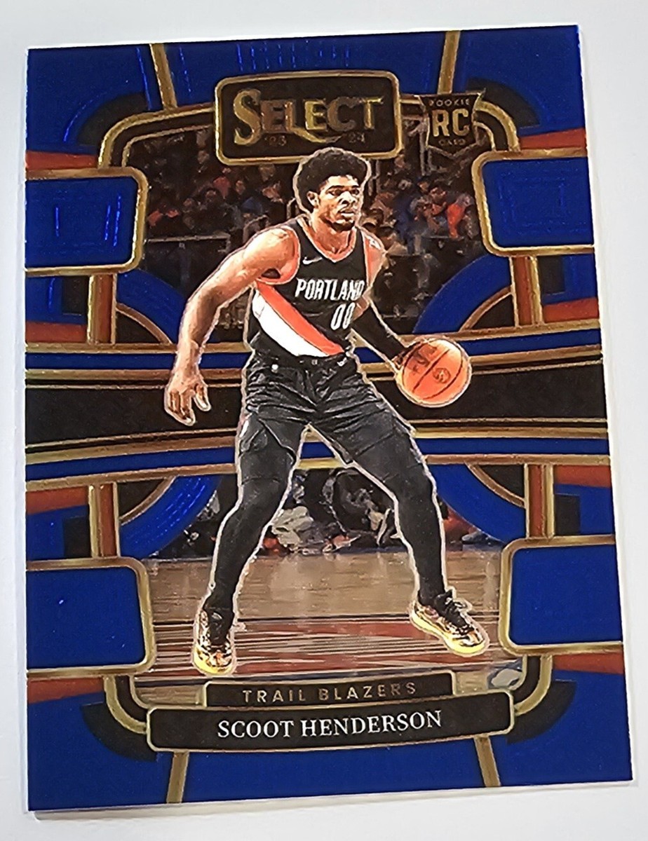 Zoe Peterson様ページ Scoot Henderson Rookie 2023-24 Panini Select Card #77
