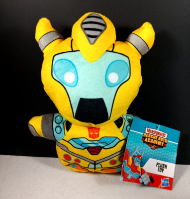 Transformers Rescue Bots Academy Cartoon Bumble Bee Plush Toy Doll Hasbro 7''